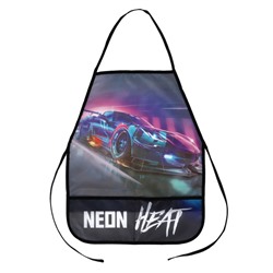 Фартук для труда 490 х 390 мм, Neon car