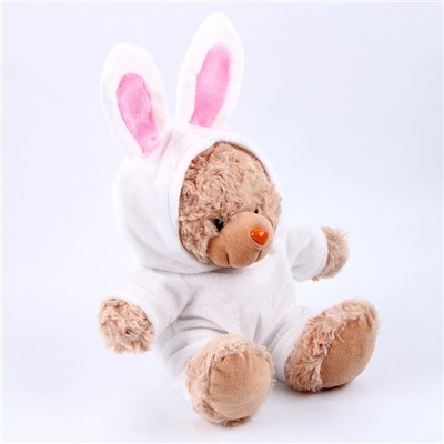 Мягкая игрушка «Мишка в костюме зайца», 20 см