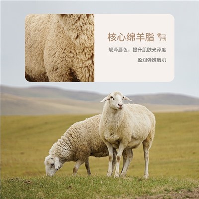 Бальзам для губ с ланолином IMAGES Sheep Oil Moistening Lip Balm