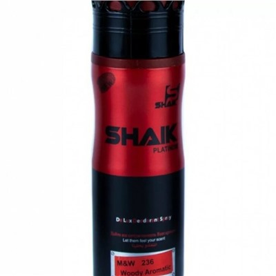 Дезодорант Shaik MW236 (Nasomatto Black Afgano), 200 ml