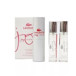 Lacoste JOY of PINK EDT 3*20ml