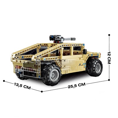 Конструктор радиоуправляемый «Внедорожник», 413 деталей