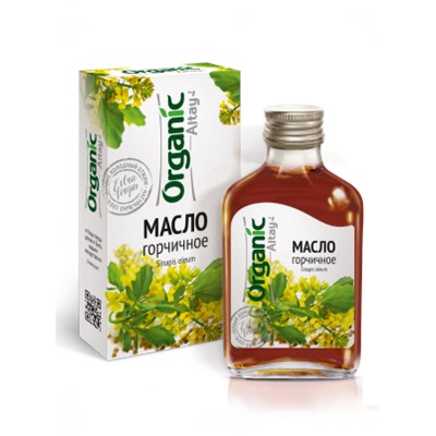 Масло горчичное 100 мл серии "Organic"