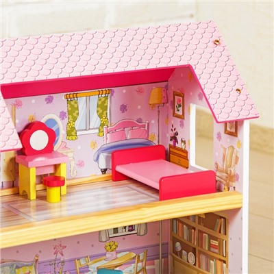 Кукольный дом "Миниатюрный", с мебелью