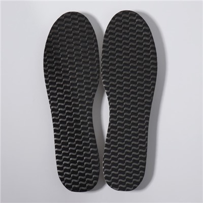 Стельки для обуви, универсальные, р-р RU до 46 (р-р Пр-ля до 46), 29 см, пара, цвет МИКС