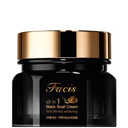 JIGOTT Facis Крем для лица МУЦИН УЛИТКИ All-In-One Black Snail Cream 100 мл