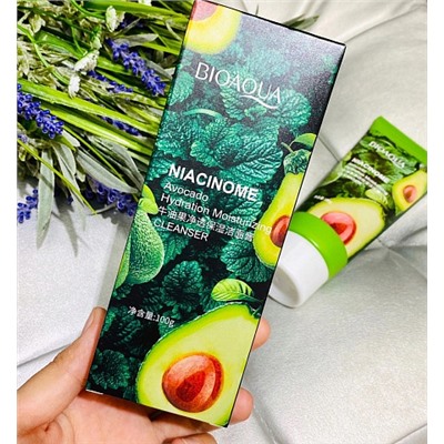 Пенка для умывания Bioaqua Niacinome Avocado Cleanser 100 гр