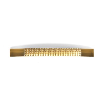 Ручка-скоба ТУНДРА (мод.1012-96), м/о 96 мм, цвет золото