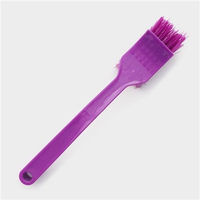 Щётка для посуды с изогнутой ручкой Доляна, 3×4×20 см, цвет МИКС
