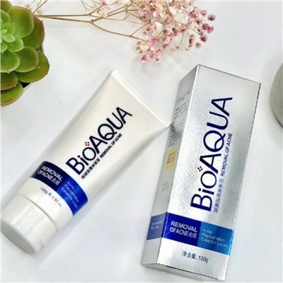 Пенка для умывания от акне BioAqua Pure Skin 100г (Bo140)