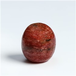 Камень натуральный "Клубничный кварц", 16 г, минерал галтовка