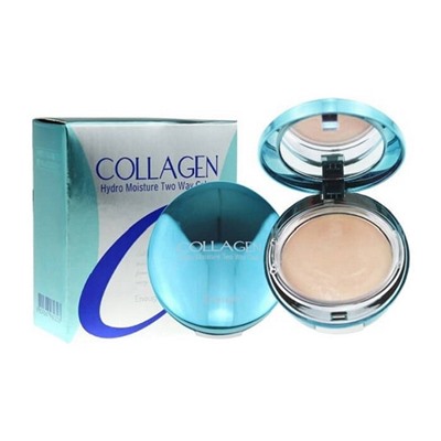 Enough Пудра для лица с коллагеном №21 / Collagen Two Way Cake