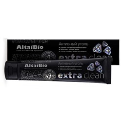 Зубная паста Активный уголь Extra Clean AltaiBio 75 мл.