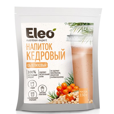 Напиток кедровый облепиховый, 150 гр. Eleo