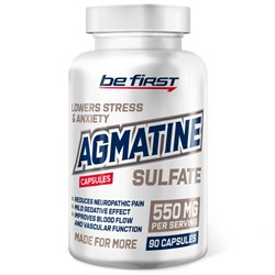 Агматин Agmatine Sulfate Be first 90 капс.