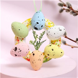 Декоративная пасхальная подвеска «Яйца» 12 × 12 × 3 см