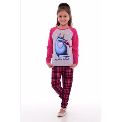 Пижама детская 7-237 (малина)