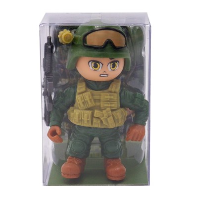 Фигурка Funky Toys «Спецназ», в зелёной форме, 8 см, МИКС