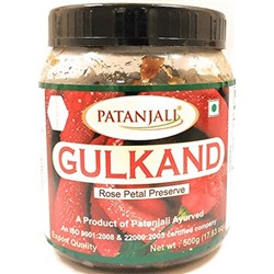 Гулканд Патанджали (джем из лепестков роз) Gulkand Patanjali 500 гр.