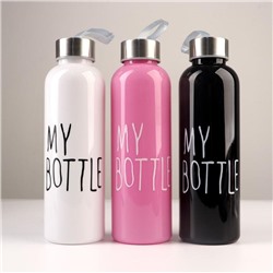 Бутылка для воды My bottle, 500 мл, 6.5х21.5 см, микс