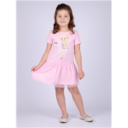 Платье ПлД-40 снежка розовое, трикотаж