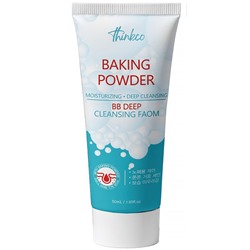 THINKCO Пенка для лица очищающая СОДА для снятия ВВ крема Baking Powder ВВ Deep Cleansing Foam 50 мл