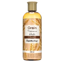 Тонер с экстрактом ростков пшеницы Grain premium white toner FarmStay 350 мл.