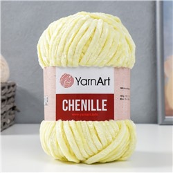 Пряжа "Chenille" 100% микрополиэстер 90м/100гр (561 желтый)