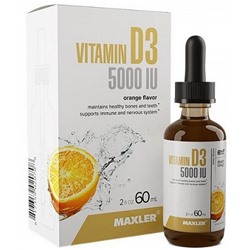 Витамин Д3 Vitamin D3 Maxler 60 мл.