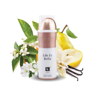 Спрей-парфюм для женщин La Parfum Galleria Life Es Bella, 200 ml