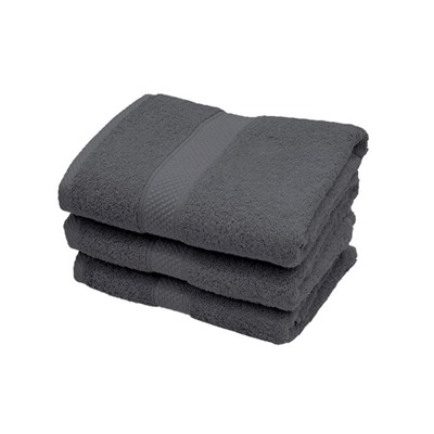 Полотенце Arya Home Miranda Soft, размер 50x90 см, цвет серый