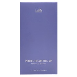 Lador Набор ампульных филлеров / Perfect Hair Fill-Up Mauve Edition Duo, 100 мл x 2