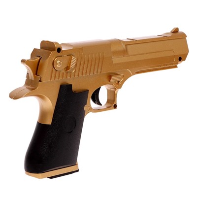 Пистолет Desert Eagle Gold, с металлическими элементами