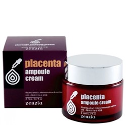 JIGOTT Zenzia Крем для лица ФИТОПЛАЦЕНТА PLACENTA Ampoule Cream 70 мл