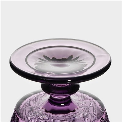 Креманка стеклянная Magistro «Французская лаванда», 280 мл, 10,4×10,5 см