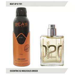 Дезодорант BEA'S U 701 - Escentric Molecules Escentric 02 Unisex 200мл