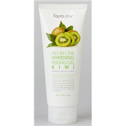 Гель пилинг с экстрактом киви All-In-one whitening peeling gel kiwi FarmStay 180 мл.