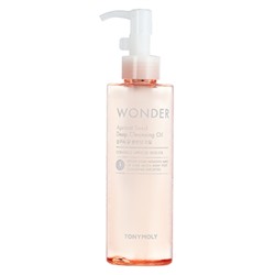 Гидрофильное масло с экстрактом абрикосовых косточек WONDER Apricot Deep Cleansing Oil TONYMOLY 190 мл.