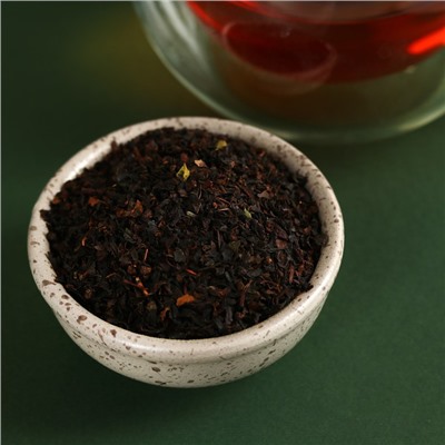 Набор «Первому во всём»: чай чёрный с бергамотом 100 г., френч-пресс
