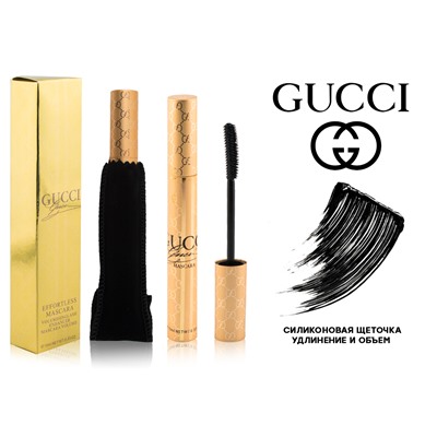 Стойкая тушь Gucci Effortless Mascara, Удлинение и Объем