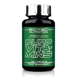 Витаминно-минеральный комплекс Euro Vita-Mins Scitec Nutrition 120 капс.