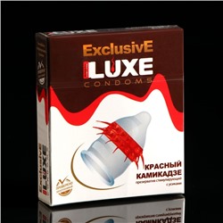 Презервативы «Luxe» Exclusive Красный камикадзе, 1 шт.