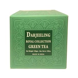 Чай зелёный крупнолистовой Darjeeling Royal Collection Green Tea 100 гр.