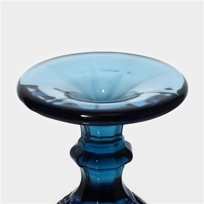 Набор бокалов стеклянных Magistro «Варьете», 320 мл, 2 шт, цвет синий