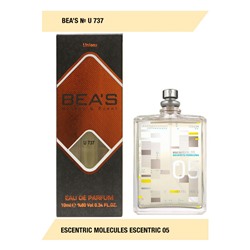 Компактный парфюм Beas Escentric Molecules Escentric 05 unisex U737 10 ml, Компактный парфюм унисекс Beas U737 создан по мотивам аромата Escentric Molecules Escentric 05