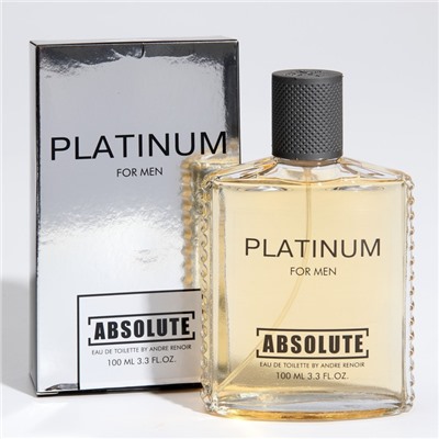 Туалетная вода мужская Absolute Platinum, 100 мл