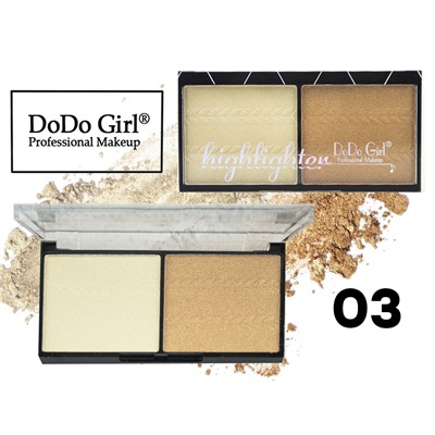 Хайлайтер DO DO GIRL Highlighter, 2 цвета, ТОН 03