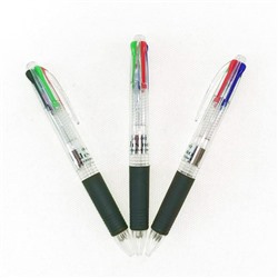 Ручка шариковая автоматическая 4-цветная (№JB-8002)