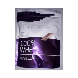 Level Up Протеин сывороточный со вкусом ванили 100% Whey 454 гр.