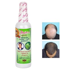 СЫВОРОТКА травяная против выпадения волос Jinda Herbal в виде спрея 120 мл. Таиланд